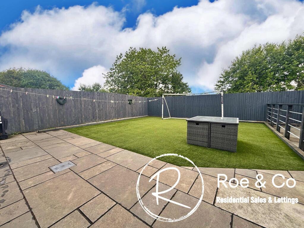 Rear garden