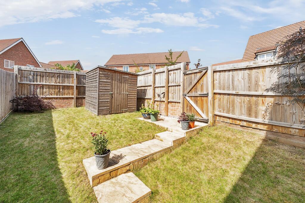 Rear garden