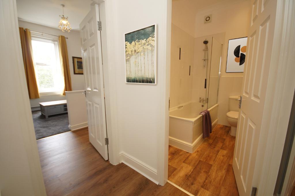 Hallway &amp; Bathroom