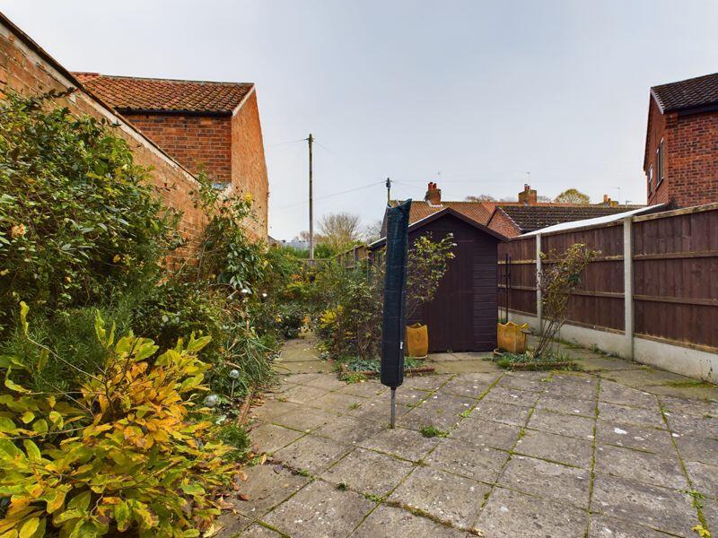 Rear courtyard