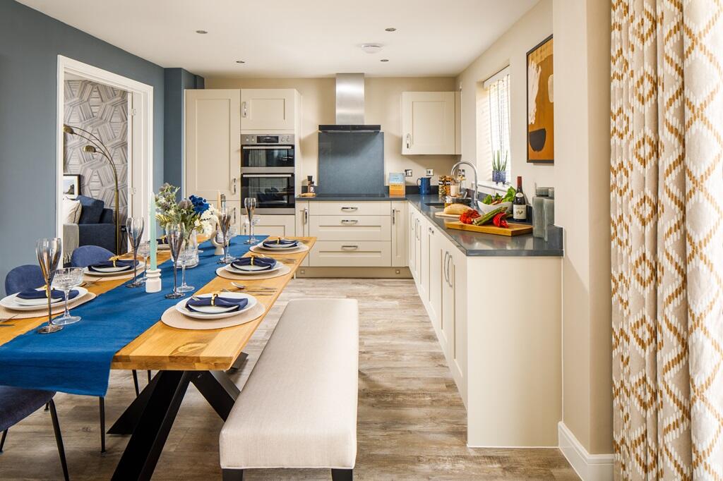An ideal space for sociable meal times