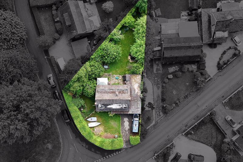 AERIAL VIEW OF PLOT