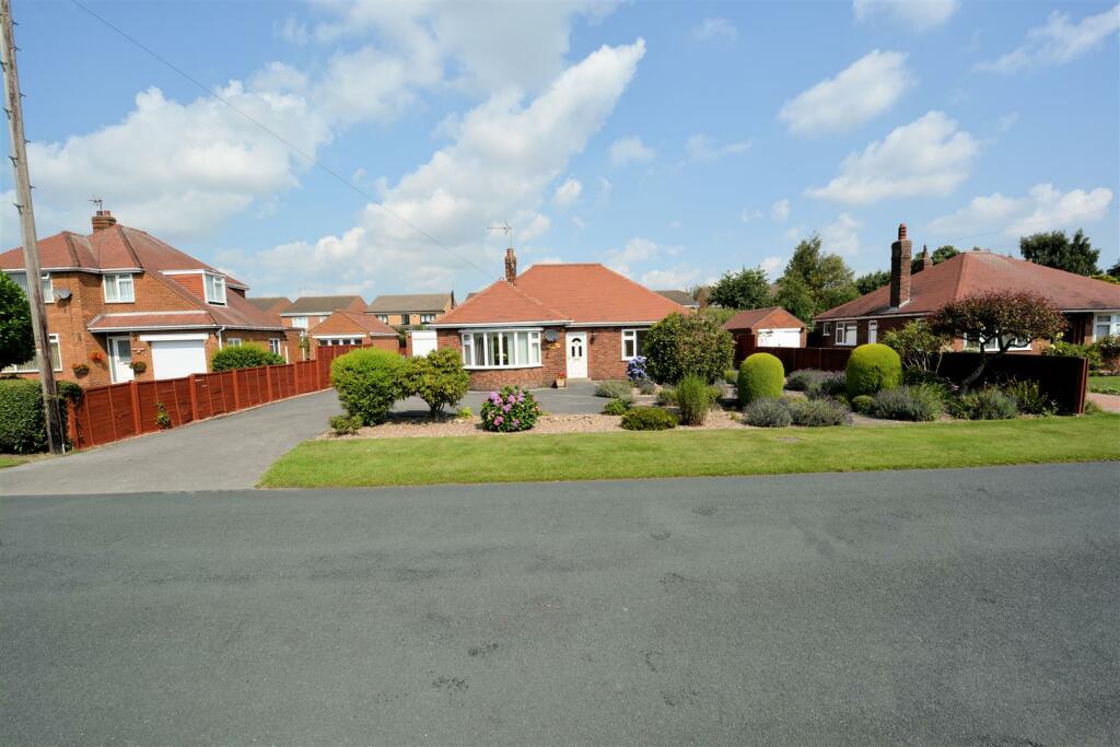 Outside front