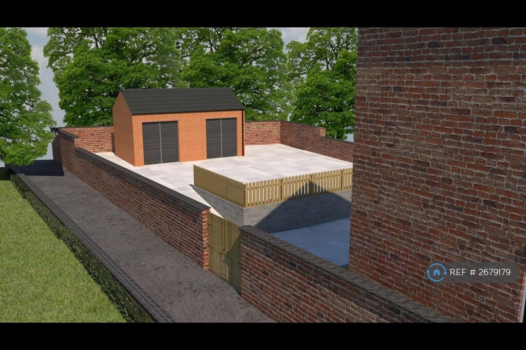 Rear Garden 3d View