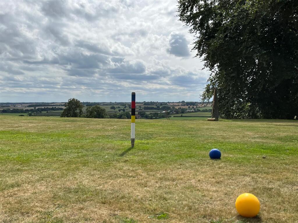 Croquet Lawn and View