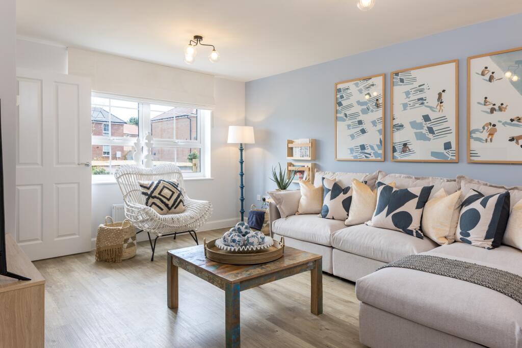 Living room in the 3 bedroom Archford