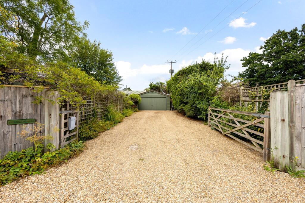 Driveway and Garage