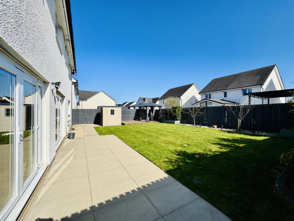Rear garden