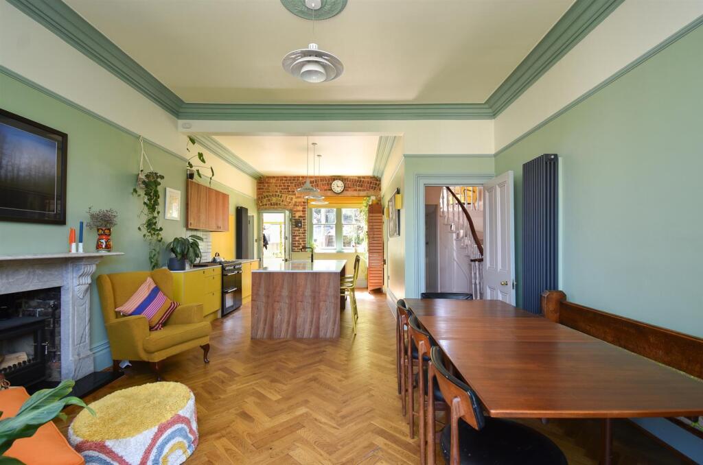 Open plan kitchen
