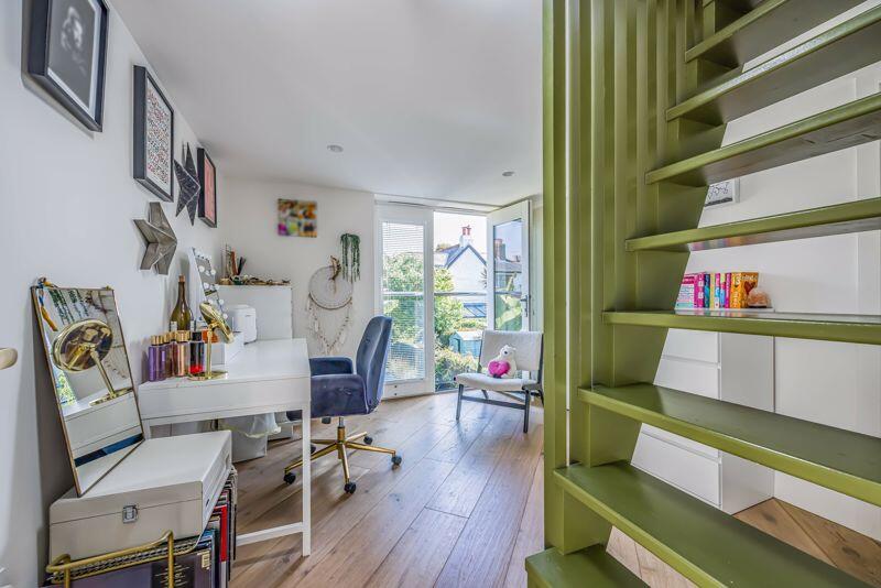 Bedroom Two with stairs up to sleepin...