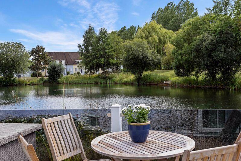 View over Isis carp lake