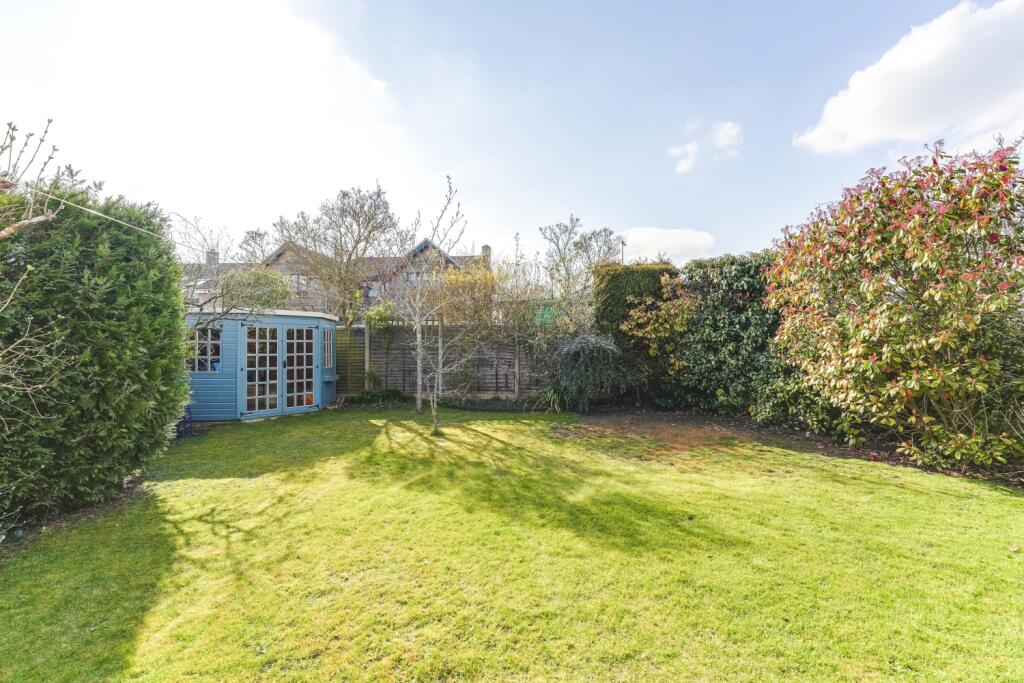 Rear garden