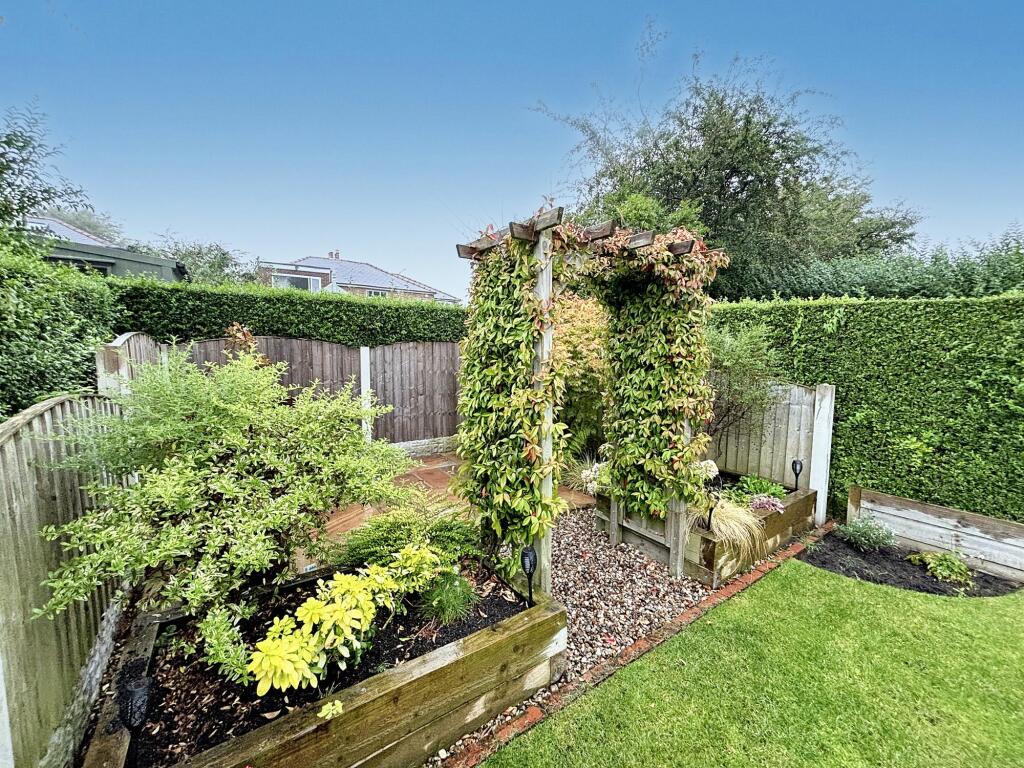 Rear gardens