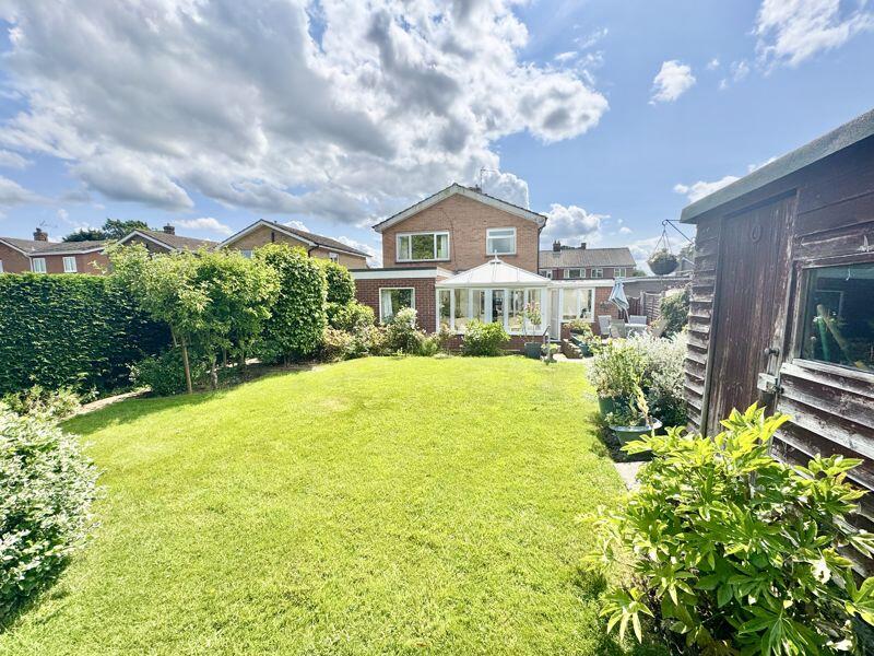 Rear garden