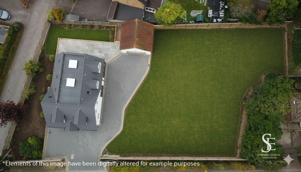 Aerial View of Property