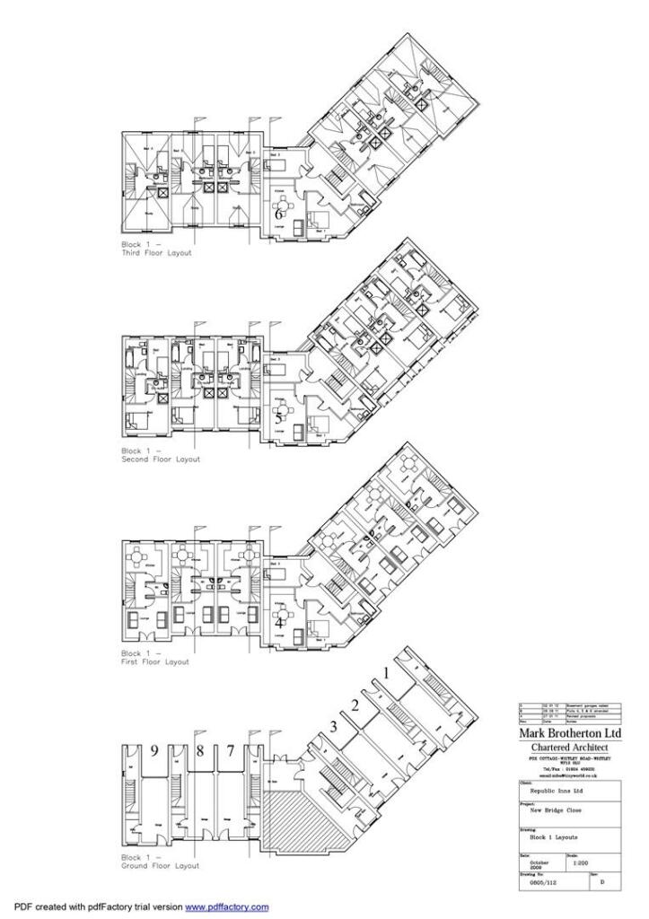 Block 1 Layouts