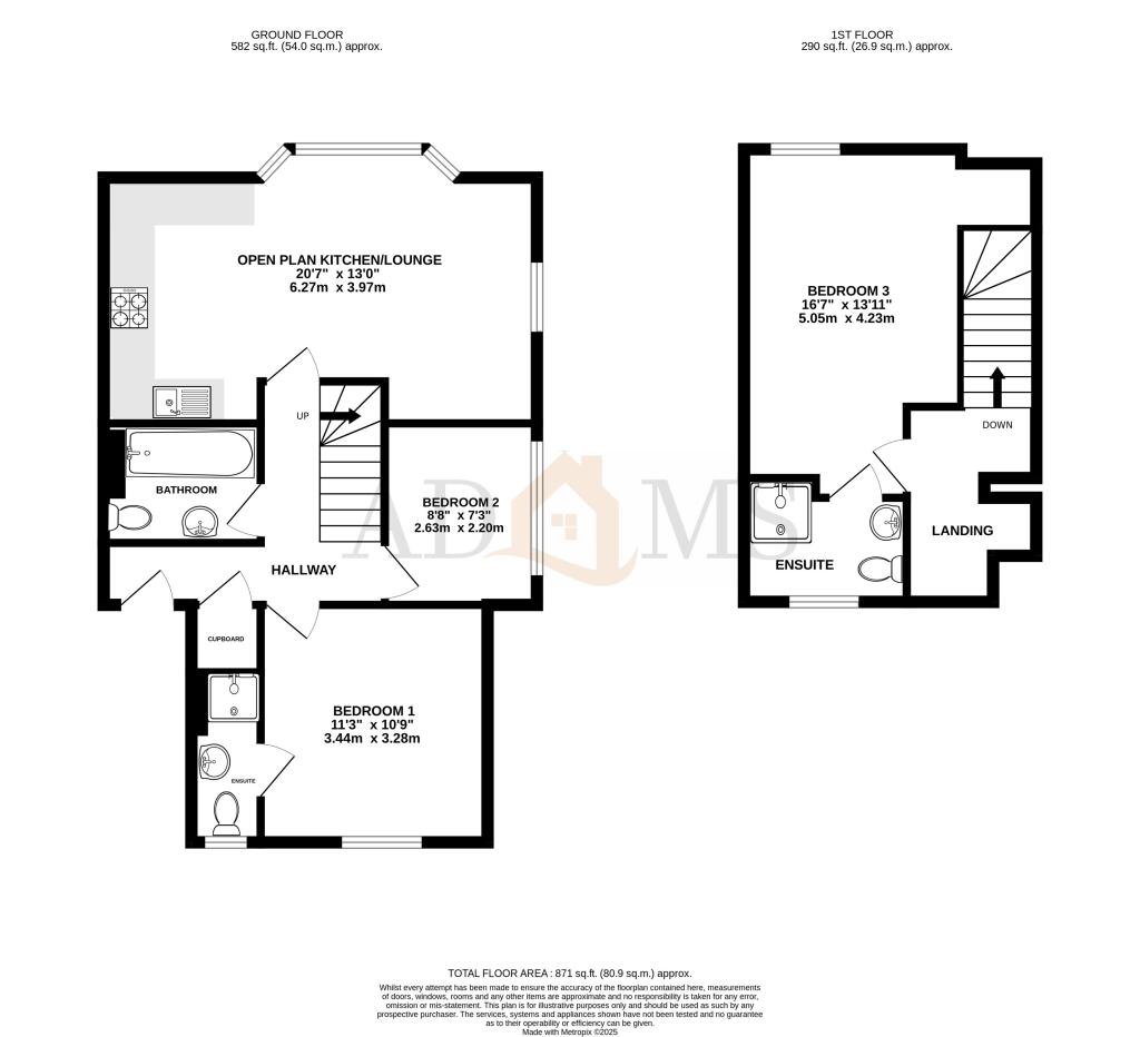 Floorplan - Flat 6 P
