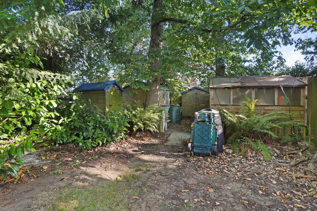 Rear garden