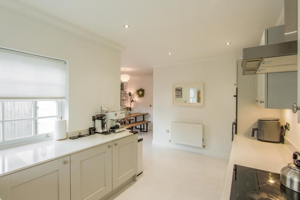 Kitchen into Dining Room