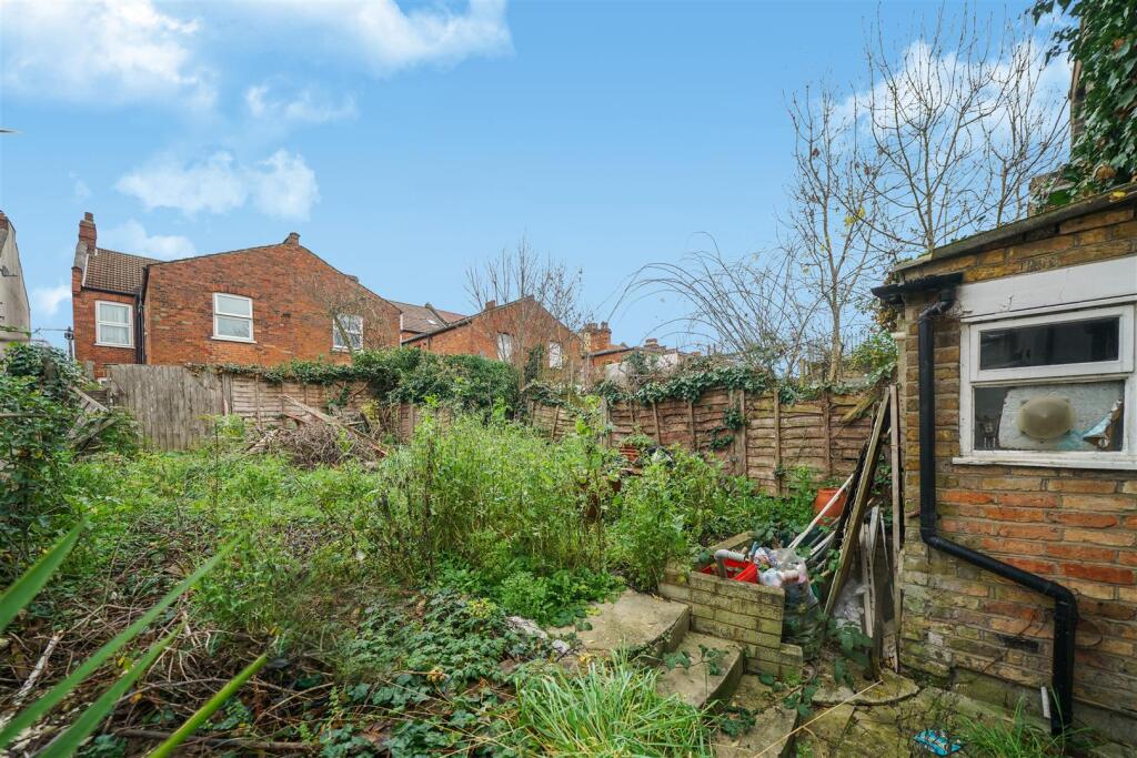 Private rear garden