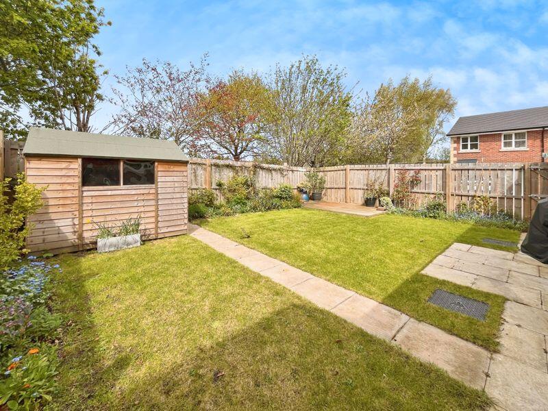 Rear garden