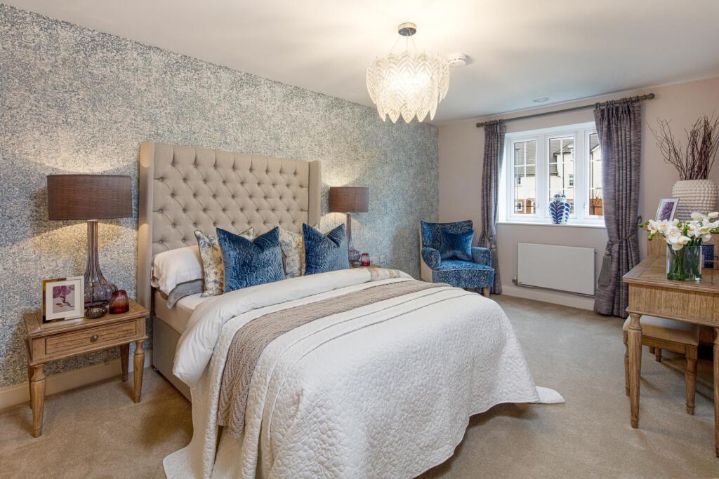 Show home master bedroom 