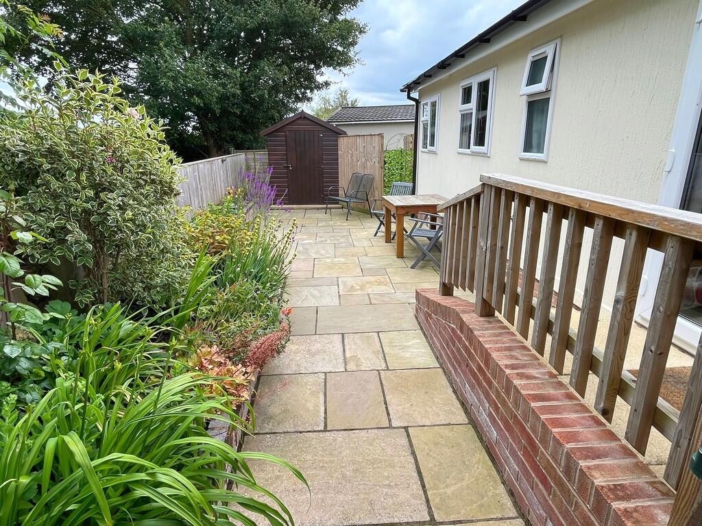 rear garden from ...