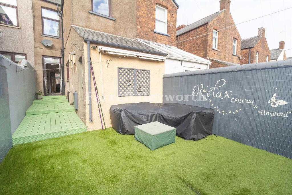 Rear yard view 2