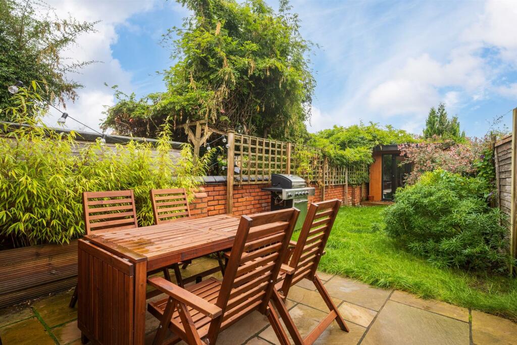 Rear garden