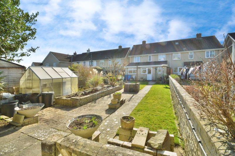 Rear view of property