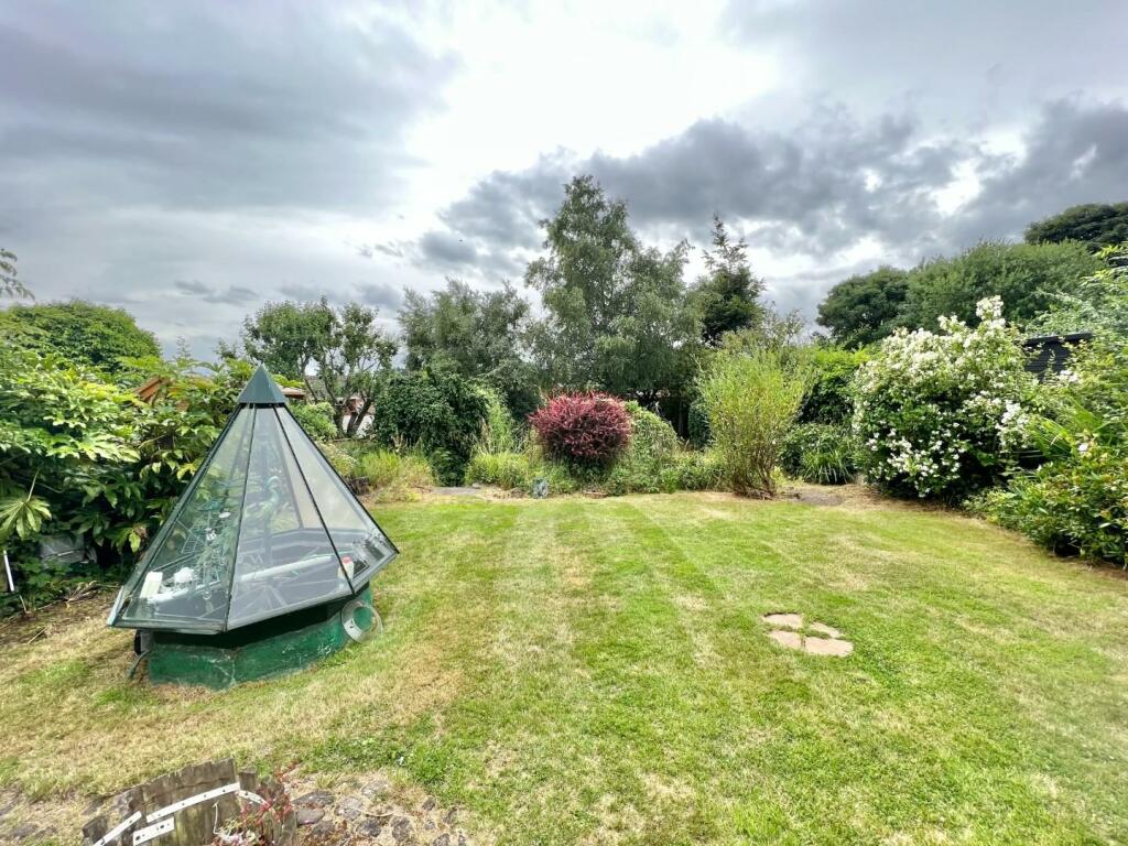 Rear garden