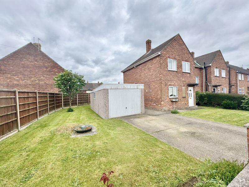 Garage and driveway