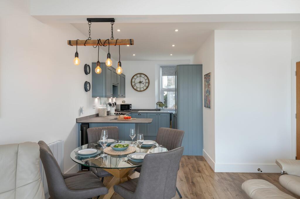 2A River View, Kingswear, Dining Area &amp; Kitchen
