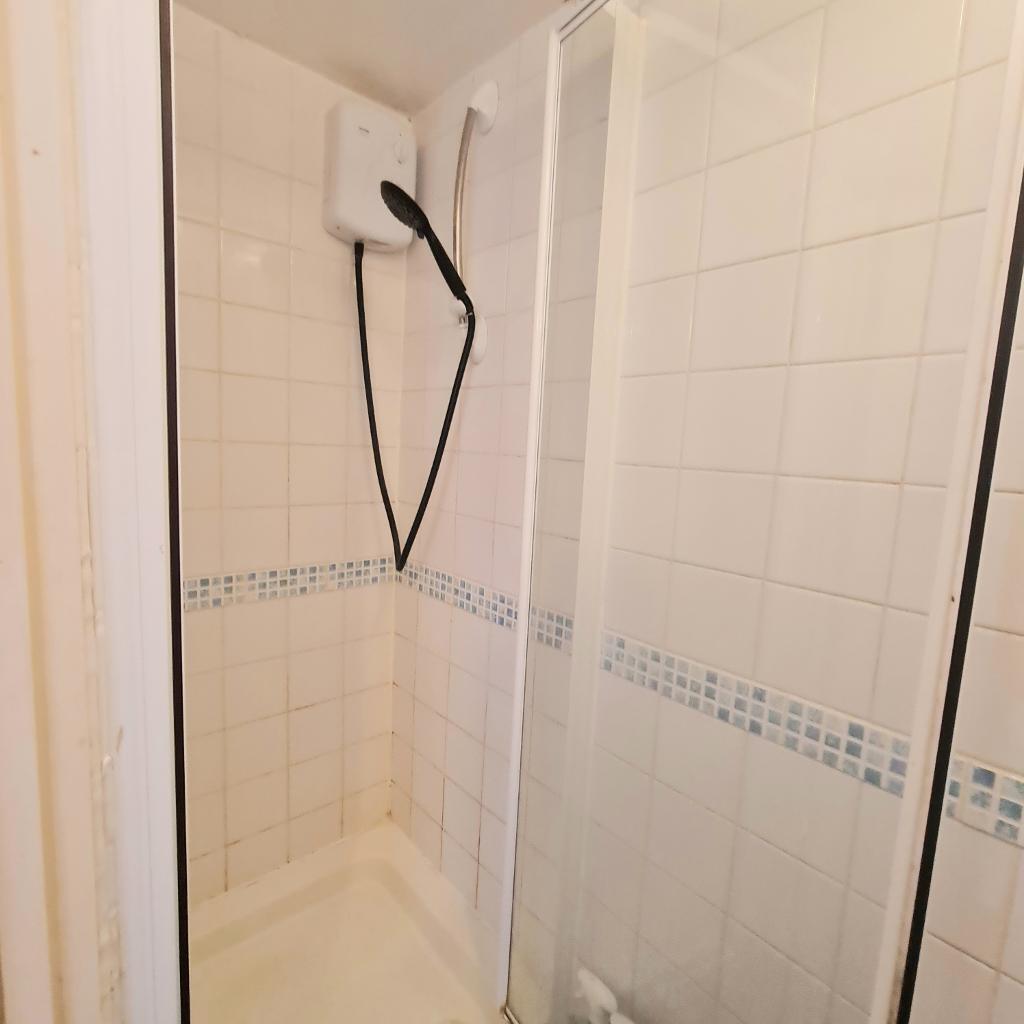 Shower room shared with 1 person only.