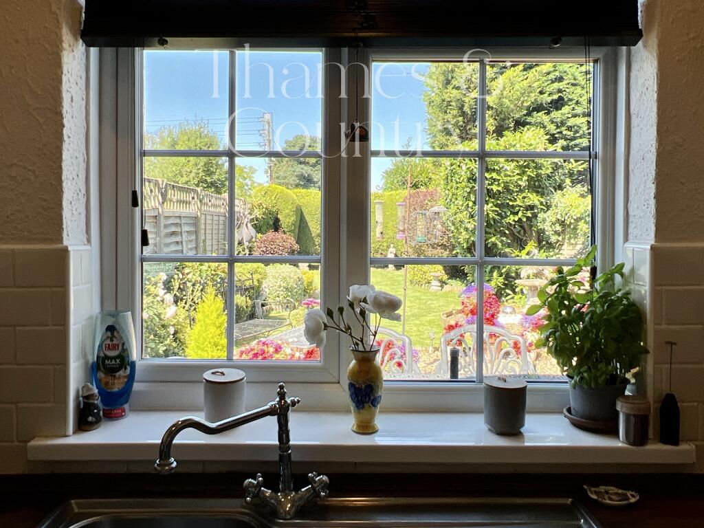 View from kitchen