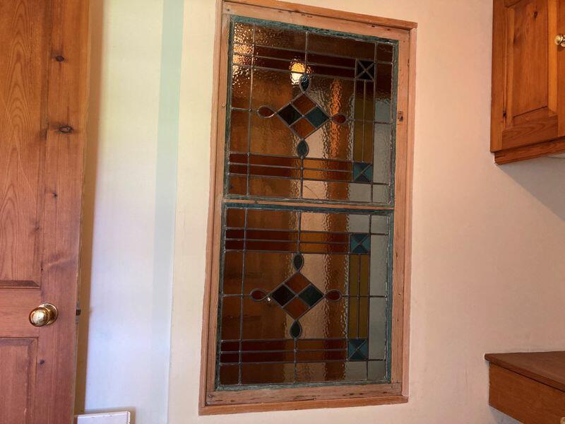 Stained glass window