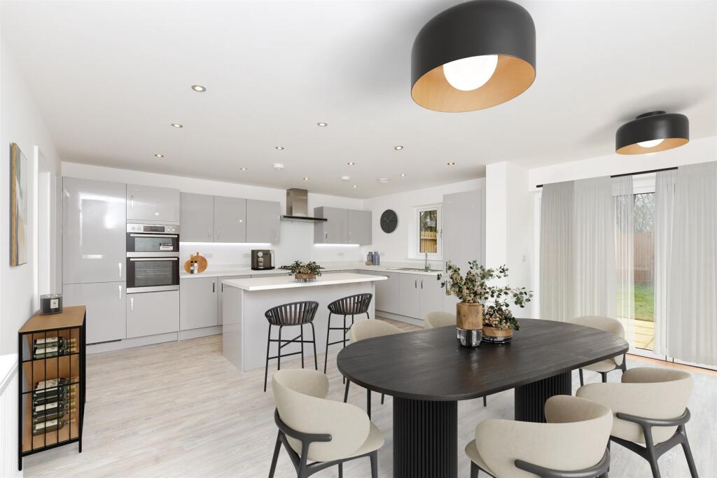 Kitchen Diner Staged