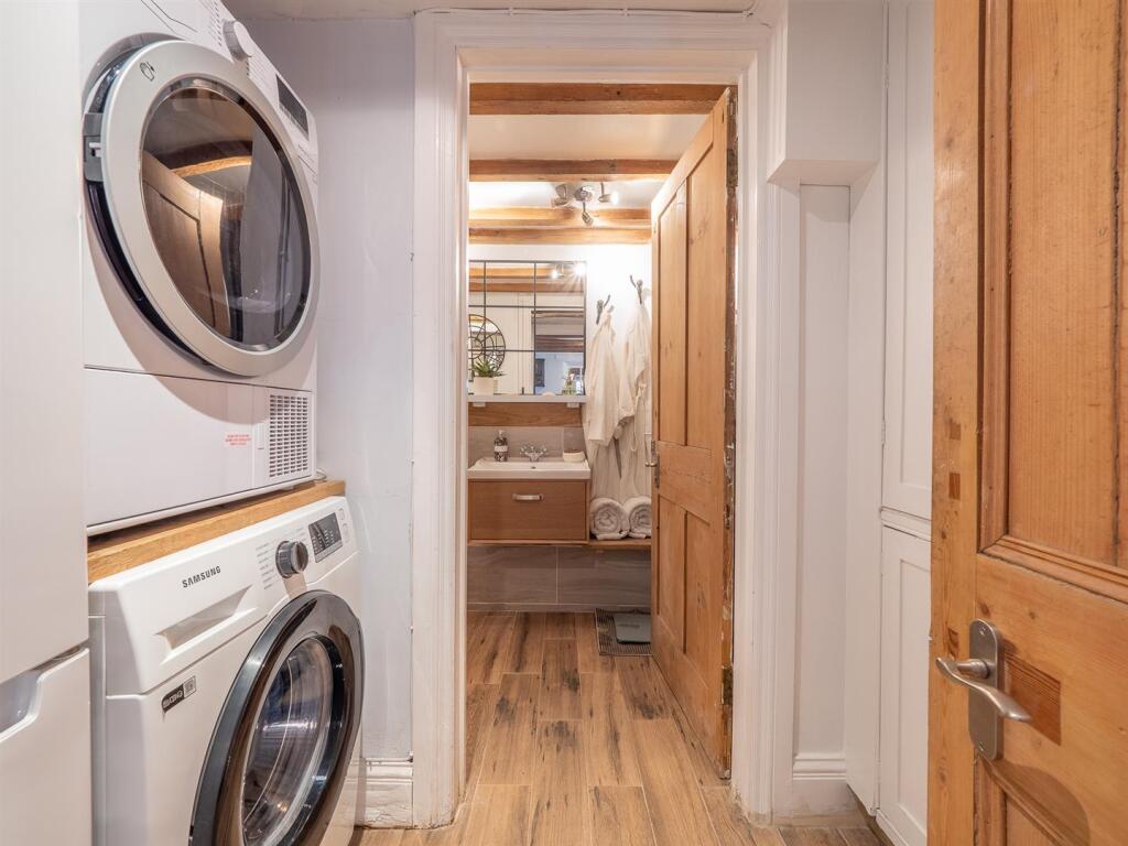 utility/downstairs shower room