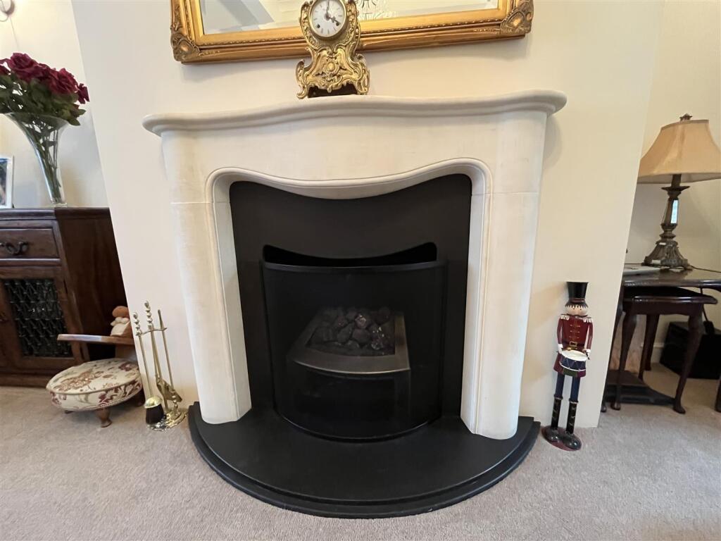 Lounge Fireplace Feature