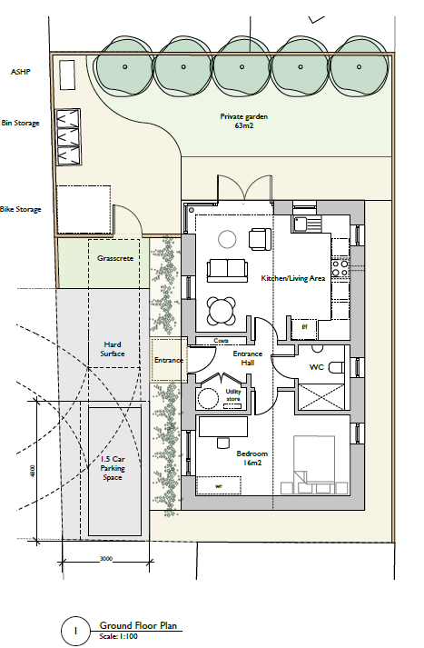 Floor plan as proposed PL4