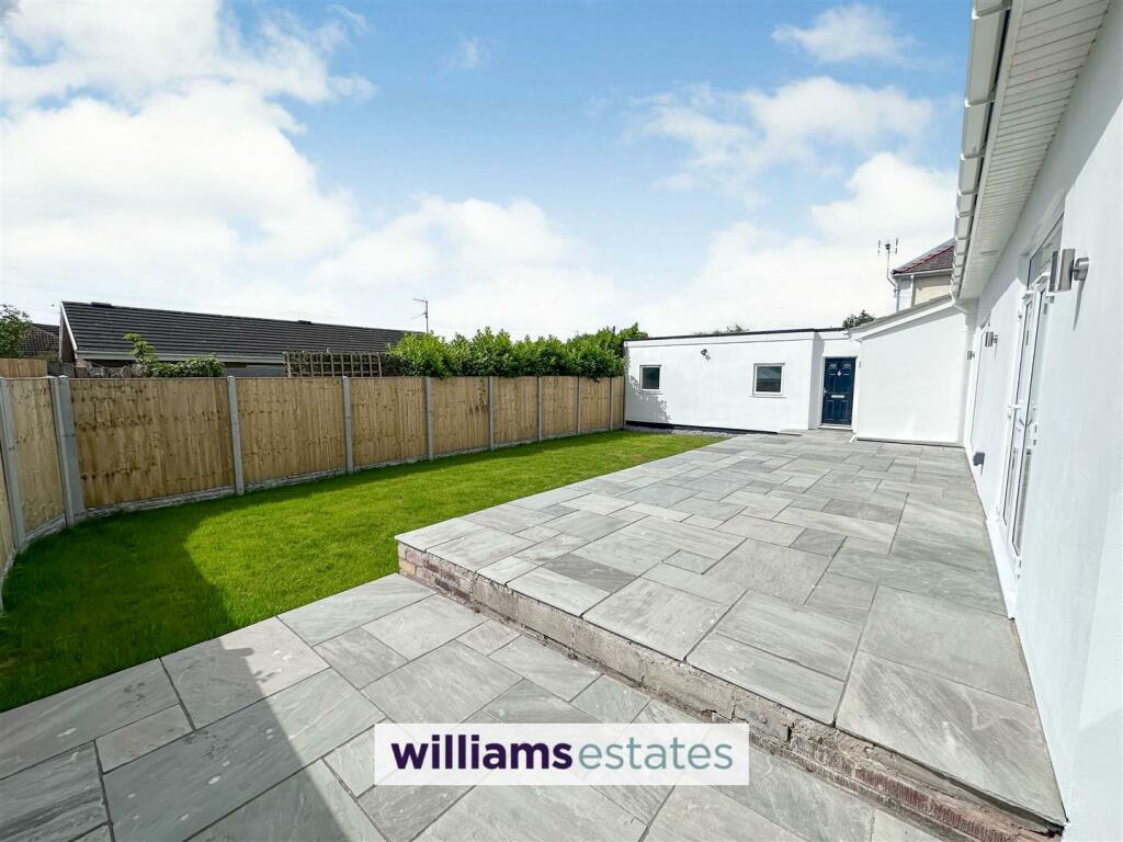 Rear Patio