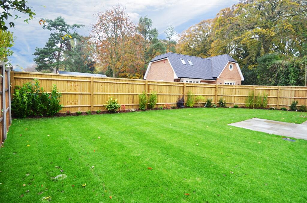 Rear garden