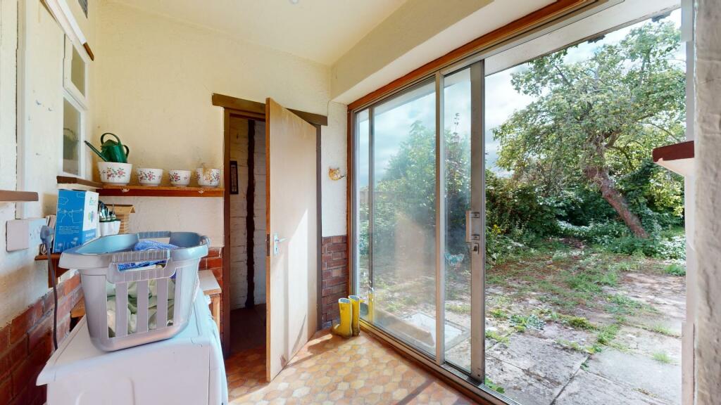 REAR PORCH/UTILITY AREA