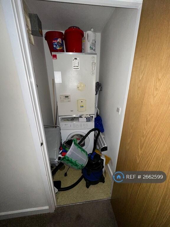 Boiler Room With Washing Machine