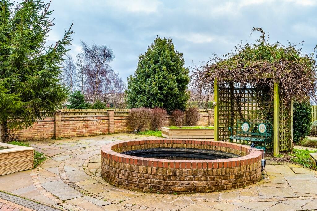 Rear garden