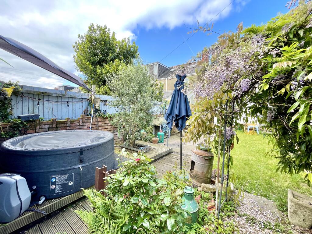 Rear garden