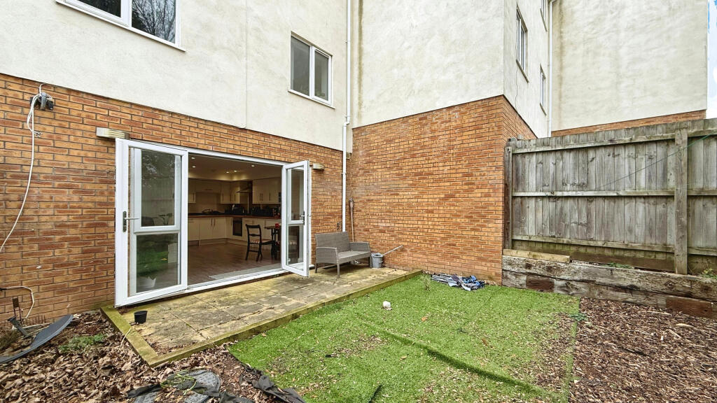 Rear garden