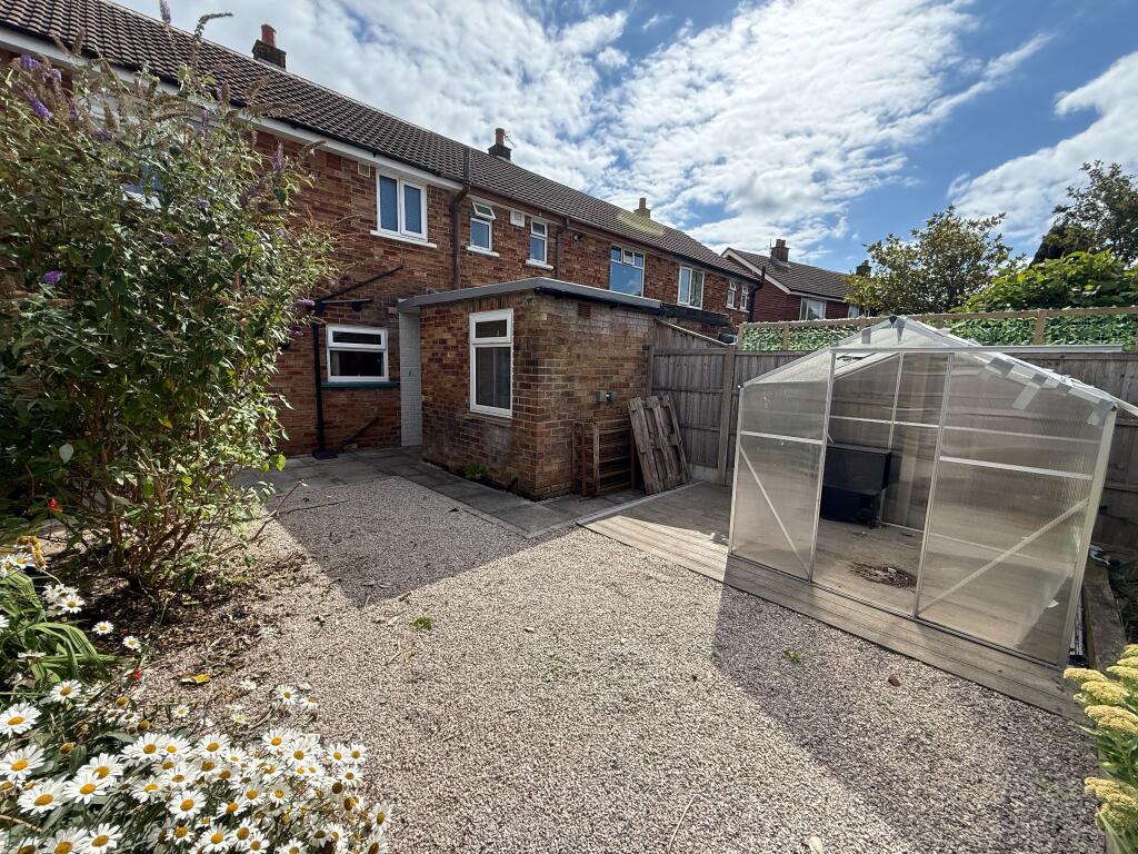 Rear garden