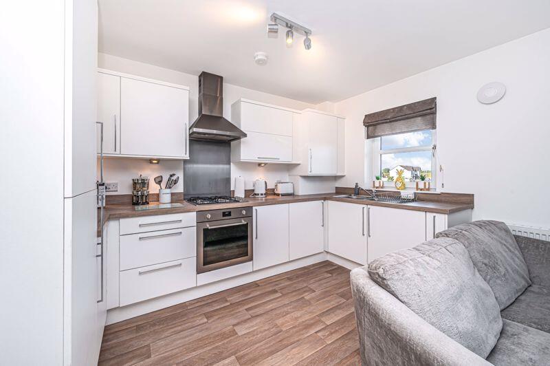 Lounge with open plan Kitchen