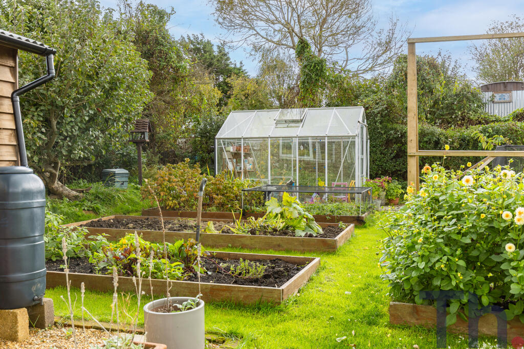 Vegetable plots &amp; Greenhouse